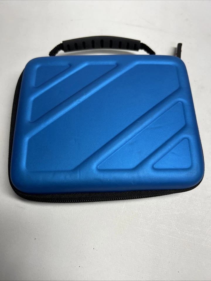 Nintendo 3DS 2DS XL Blue Carrying Case Travel Portable Slim. 12 - Image 2 of 4