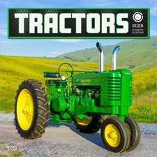 BrownTrout,  Tractors 2026 Wall Calendar, 12'' X 12'', 16-Month Calendar with St