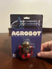 Tomy Acrobot Wind Up Mechanical Robot #2521 Vintage 1978 New Deadstock VTG