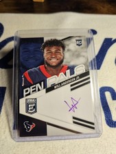 Will Anderson Jr. Auto RC - 2023 Donruss Elite Pen Pals **PURPLE INK** 