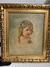 Dipinto Olio Su Tela Firmato  Antico❤️❤️❤️🎊🎊🎊