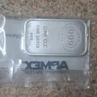 JBR Recovery Ltd 1 oz .999 Fine Silver Bar 1 oz Total Silver Content Bar Shape