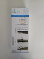 Sleek Socket - Ultra-Thin Outlet Dual Power Strip For Mounted TV and Floor Level