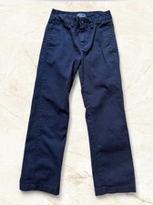 Polo Ralph Lauren Children's Navy Cotton Chino Trousers size 8 Preppy