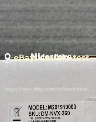 Brand NEW DM-NVX-360 DMNVX360 Crestron Network audio and video encoder#dou