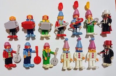 KINDER SURPRISE SET - CIRCUS CLOWNS & MAGICIANS 1989 ALL VARIATIONS FIGURES