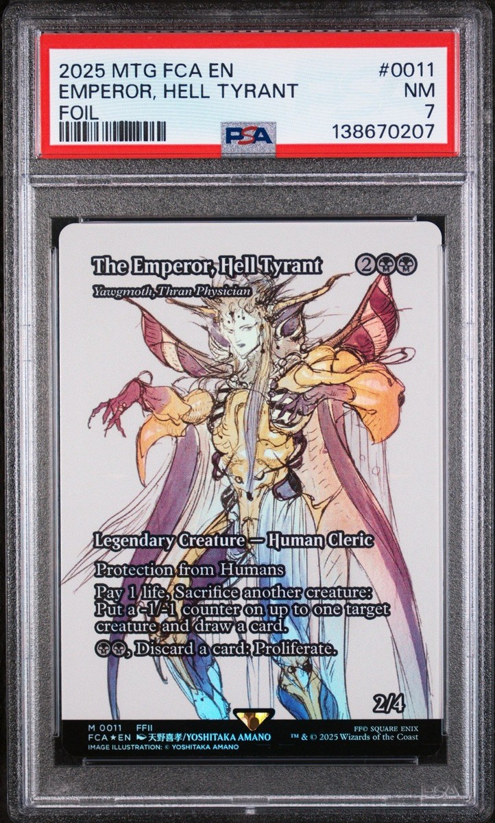 The Emperor, Hell Tyrant - Yawgmoth, Thran Physician (Showcase