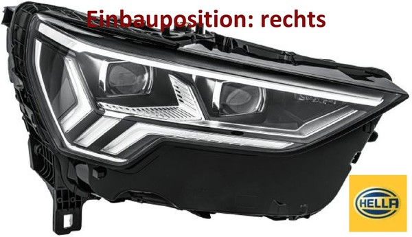 Hella 1EX354870-141 Hauptscheinwerfer Rechts Scheinwerfer FüR Audi-image