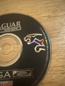 Jaguar XJ220 (Sega CD, 1992) Working Game Only