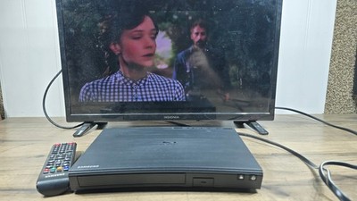 Samsung BD-J5100 Smart Curved Blu-ray DVD Player HDMI Wi-Fi Streaming w/Remote