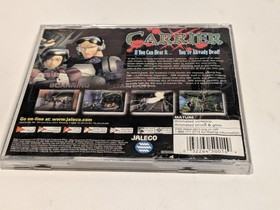 Carrier (Sega Dreamcast, 2000) Complete CIB W/ Manual