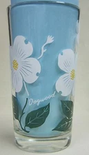 Dogwood Peanut Butter Glass Glasses Drinking Kitchen Mauzy 55-6