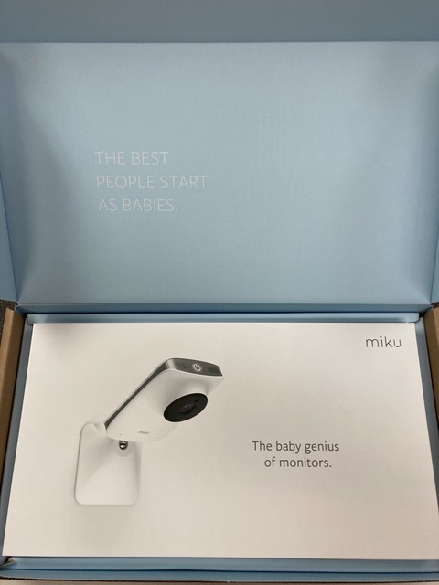 miku smart baby monitor with breathing and movement