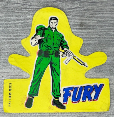 Vintage Marvel 1978 Sgt Fury Sticker, FPI Leeds