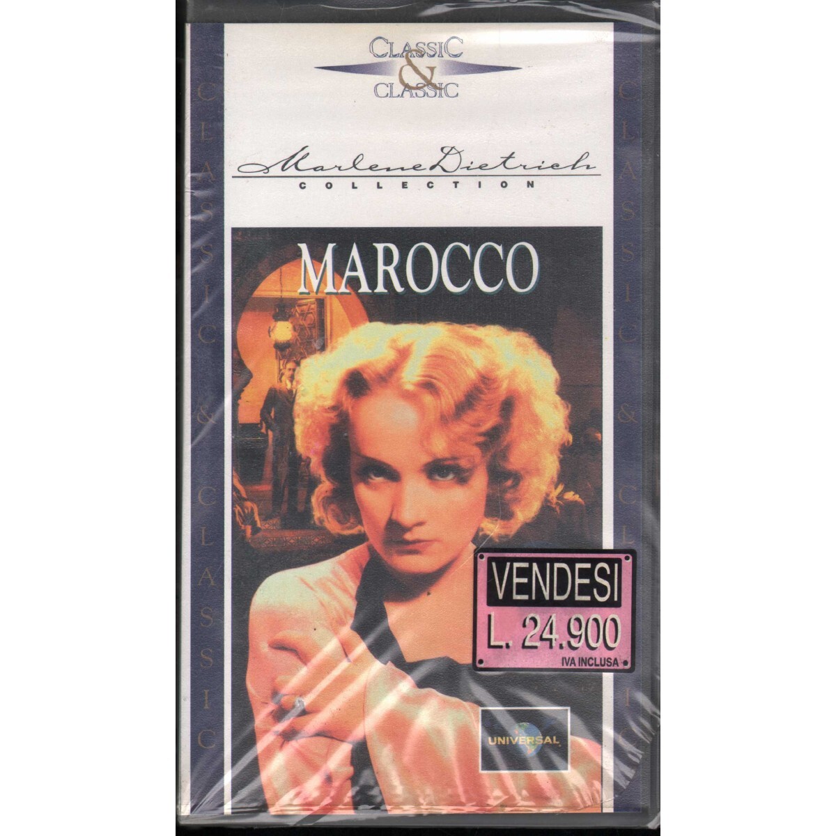Morocco VHS Josef Von Sternberg Univideo - UVS70396 Sealed