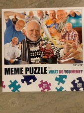 Meme Puzzle WHAT DO YOU MEME Harold 500 Piece Jigsaw Puzzle 13 x 19