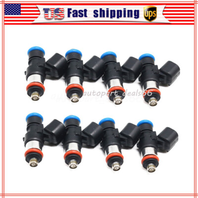 8Pcs New 42LB Fuel Injectors for Chevrolet Corvette LS3 L99 Camaro SS 2006-2015