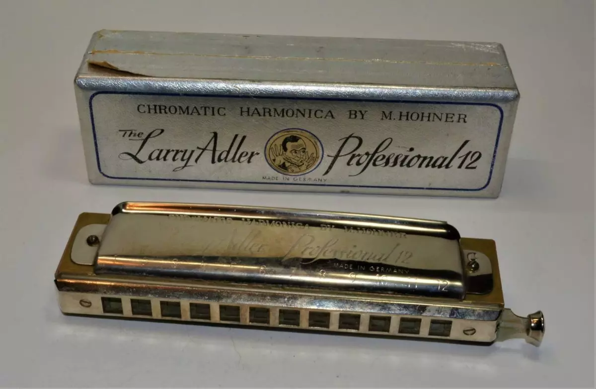 VTG The Larry Adler Professional 12 Chromatic Harmonica M.Hohner