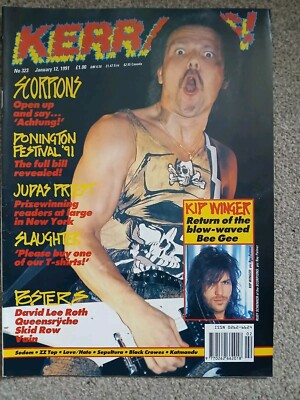 KERRANG Magazine Issue 323 Scorpions