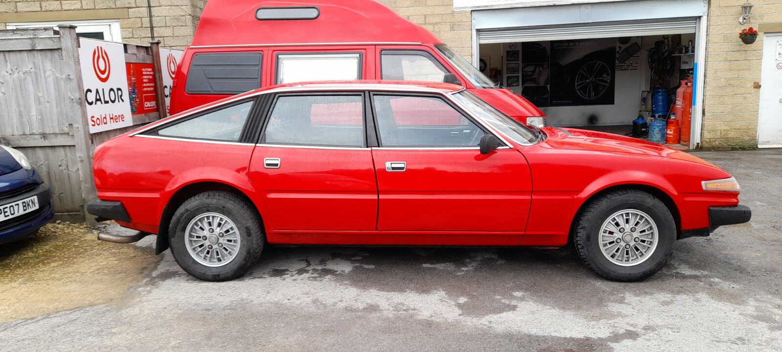 Image 3 - 1977 ROVER 3500 V8 SD1 MK1 RED MOT APRIL 2023 BUT TAX AND MOT EXEMPT PX WELCOME