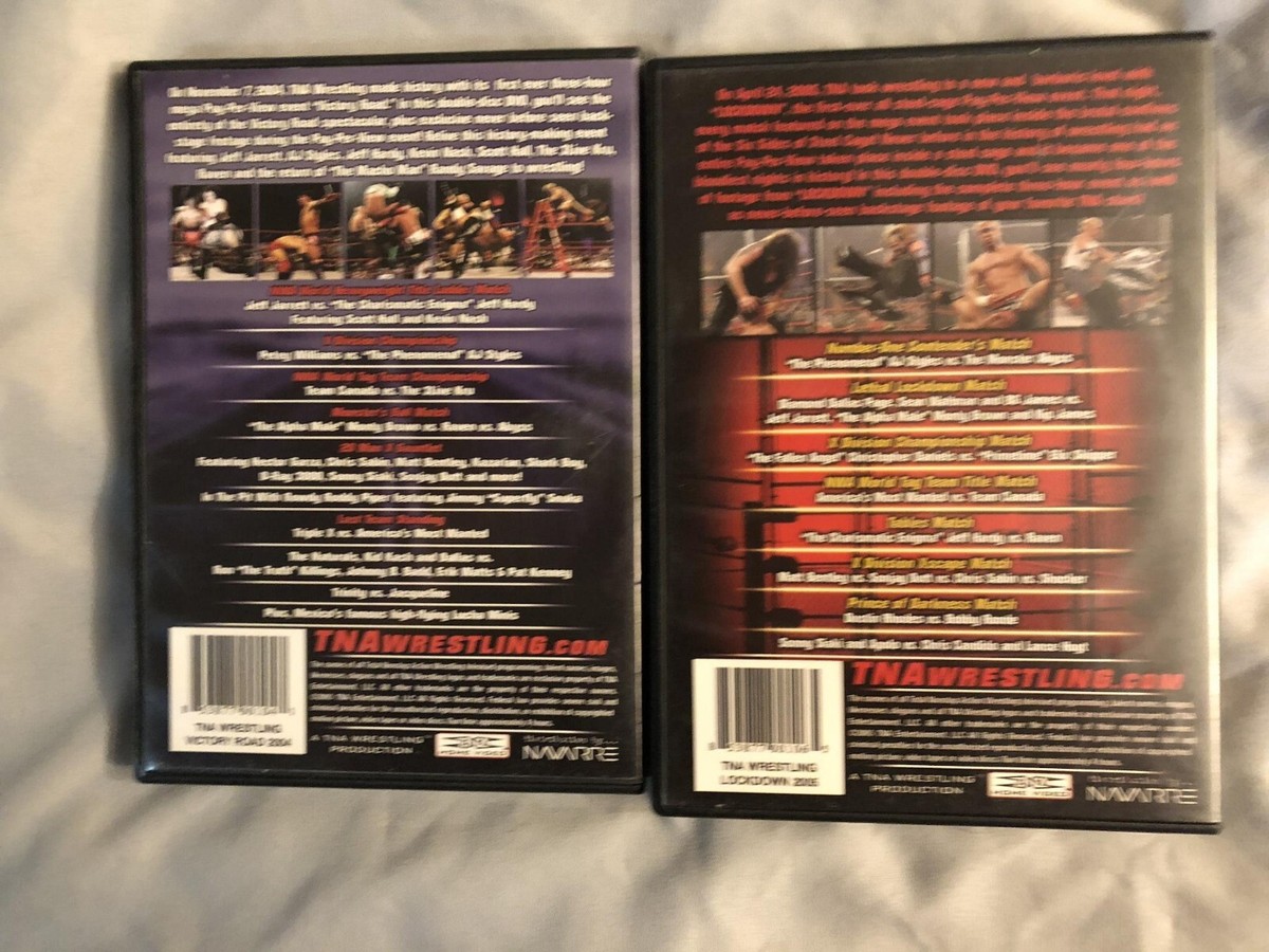 TNA Wrestling: Lockdown 2005 + Victory Road 2006 / 4 Disc Set