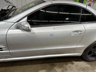 03-06 MERCEDES SL500 DRIVER LEFT FRONT DOOR BRILLIANT SILVER