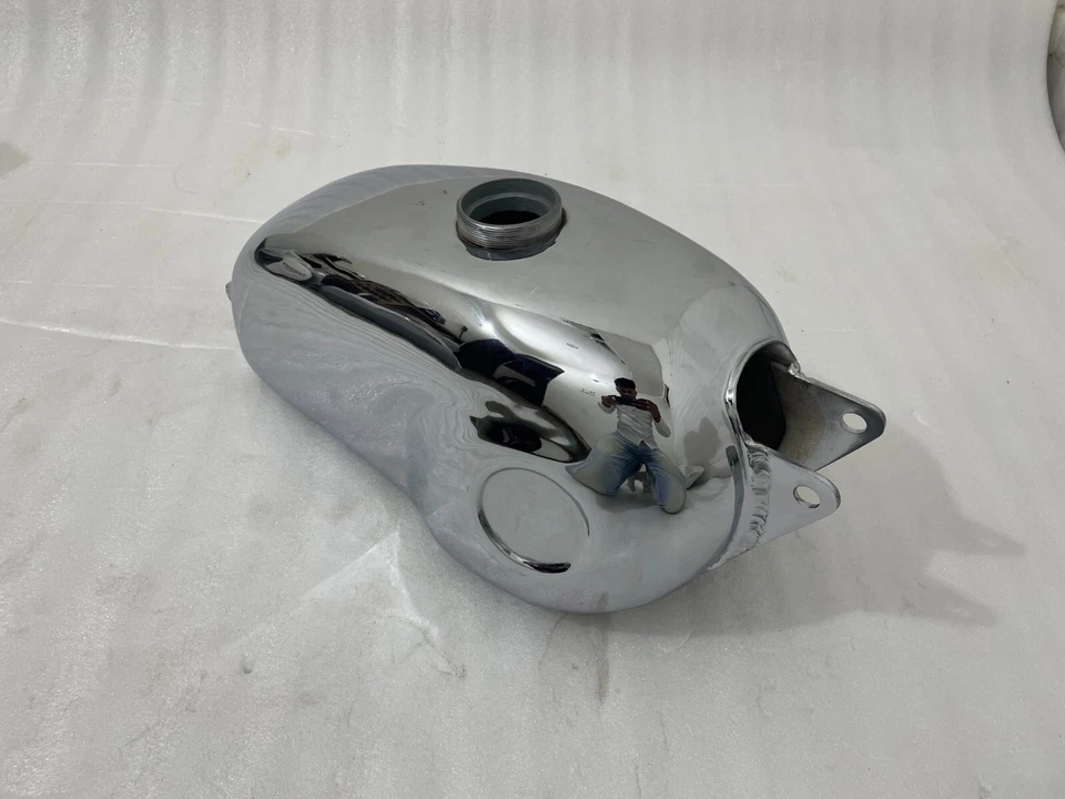 Hodaka 125 Combat Wombat 95 Super Rat Road Toad Dirt Squirt Ace Chrome Fuel Tank - Image 4 of 4