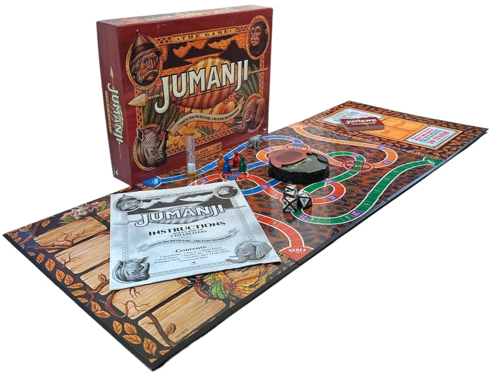 Jumanji The Original Board Game by Cardinal 2017 (5yrs+) ~ Complete - Image 3 of 4