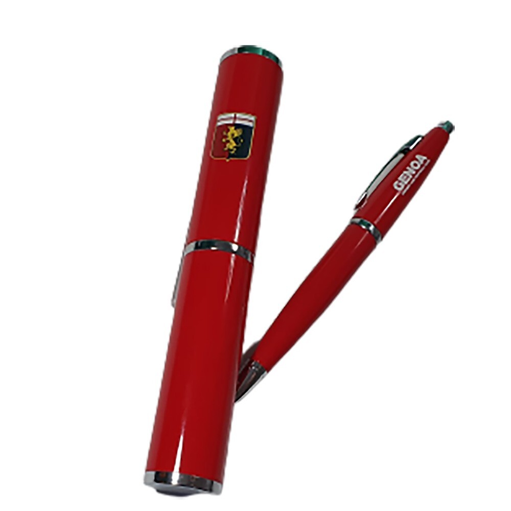 Penna Ufficiale S.S. Lazio Con Astuccio - Mod. Alexia, Ideale Per Tifosi E Collezionisti