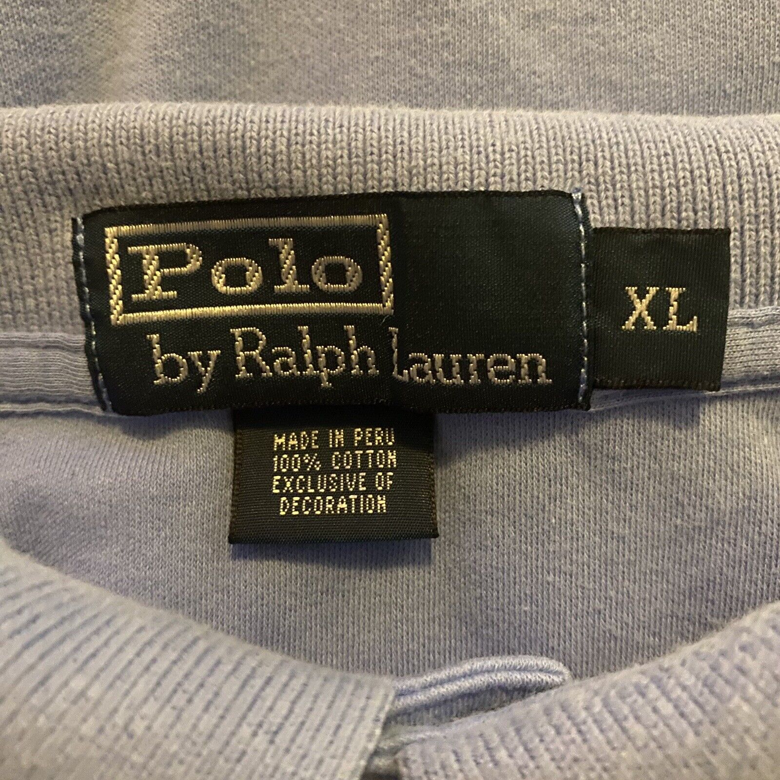 Polo Ralph Lauren Baby Blue Men's XL Short Sleeve… - image 6