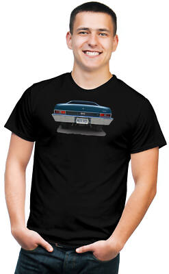 BSW Men's ''Nice Ass'' Plate 1968 FORD NOVA SS MUSCLE CAR Shirt