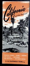 1946 California And The Southwest Tourist Travel Brochure #1