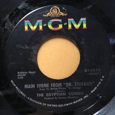 Egyptian Combo - Main Theme From "Dr. Zhivago" / Norma's Theme 1966 7" MGM 