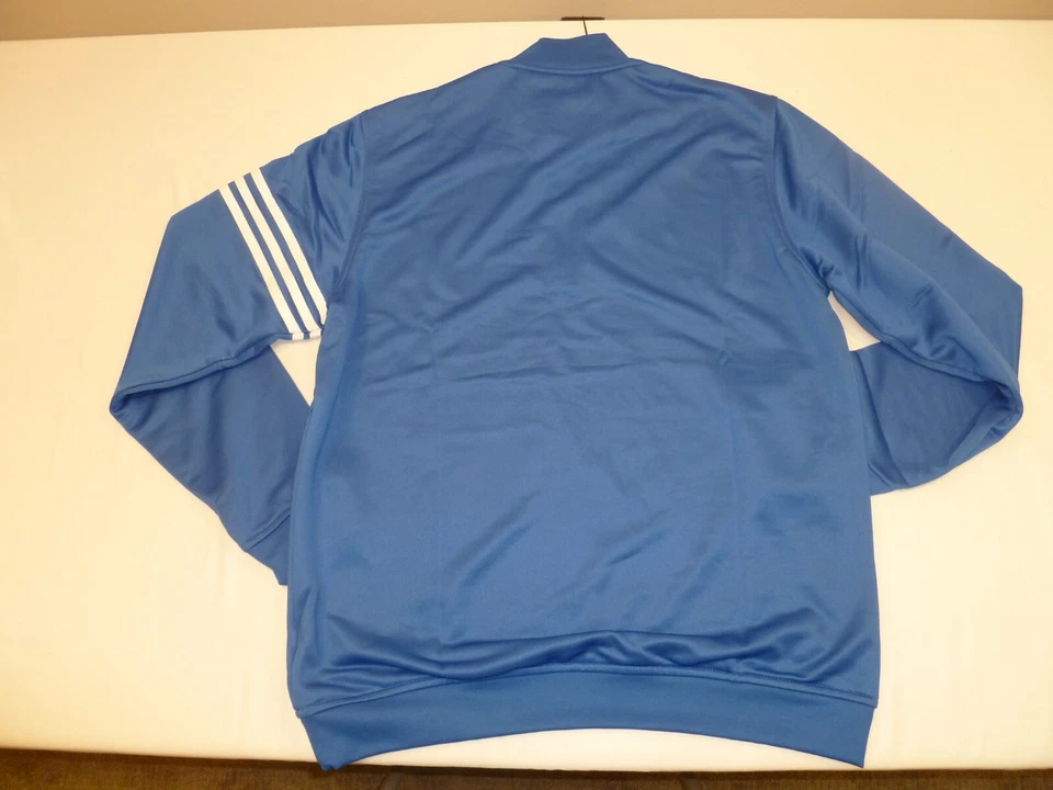 Chaqueta Pullover Para Hombre Adidas 3 Rayas ClimaLite 1/2 Cremallera Capas, Pequeña Foto 2 de 4