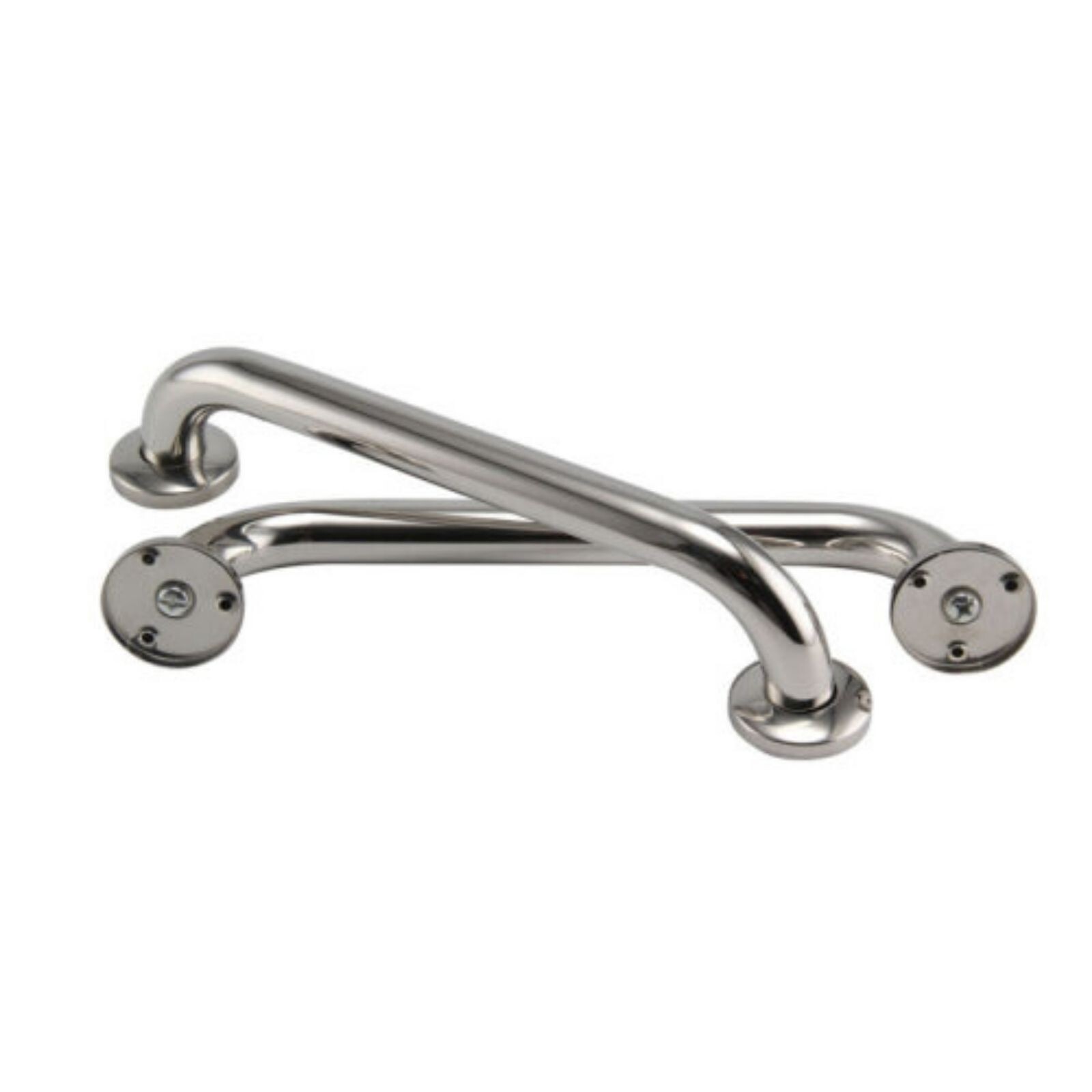 2 PCS Grab Rail Hand Bathroom Safety Handle Shower Bath Grip Stainless