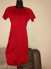 Ladies Red Bodycon Dress Size 12 