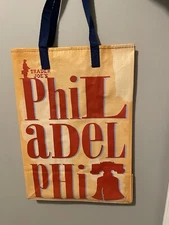NEW Trader Joe’s Philadelphia Reusable Grocery Shopping Tote Bag 16”  Philly