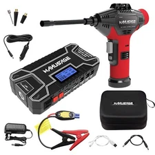 Jump Starter (for 5.5L Gas or to 4.0L Diesel) Powerful Car Jump Starter with ...