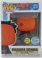 Funko Pop! Naruto Shippuden Madara Uchiha #1278 Glow Funko SE W/ Pop Protector