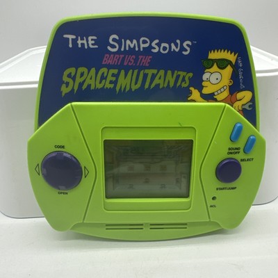 The Simpson Bart Vs The Space Mutants Handheld LCD Acclaim