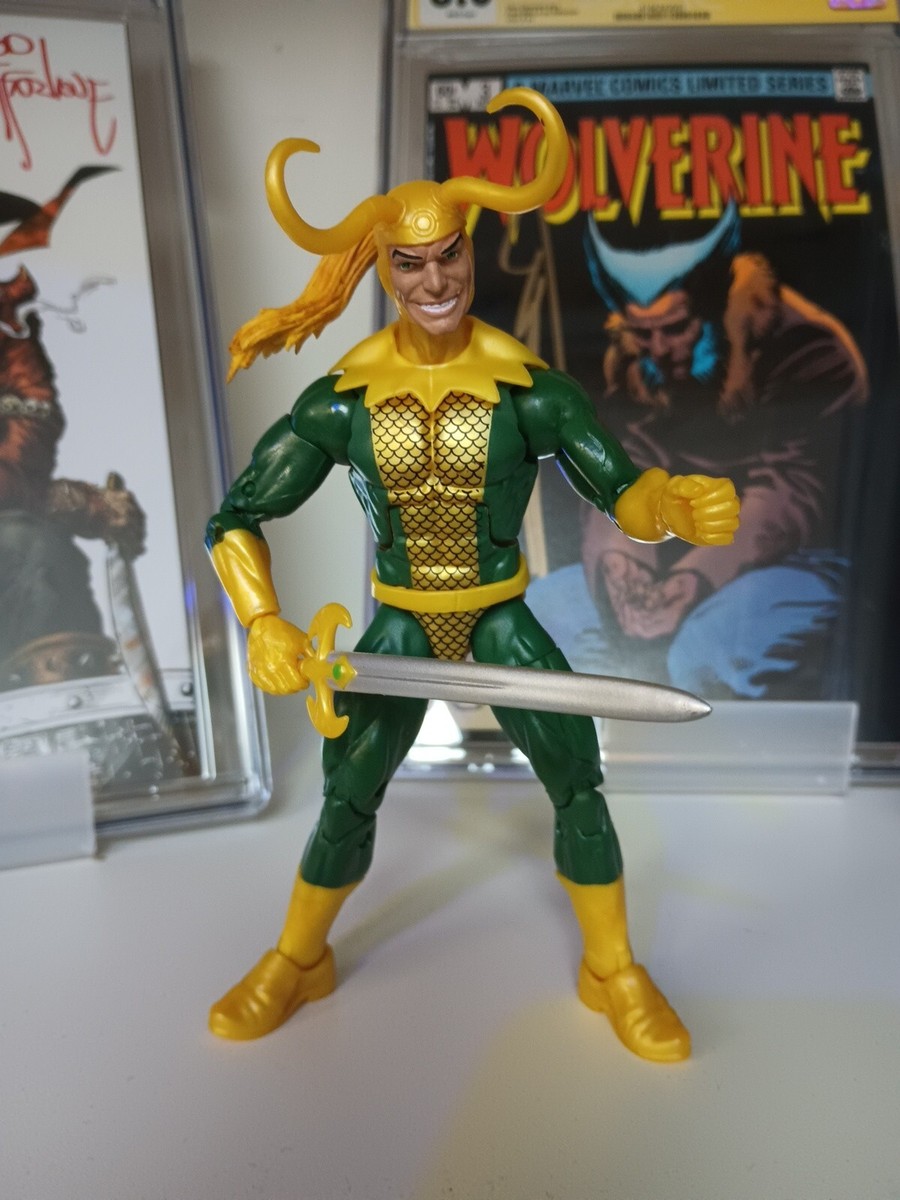 Marvel Legends Loki Comic ( Big Horn ) Smart Hulk BAF 6