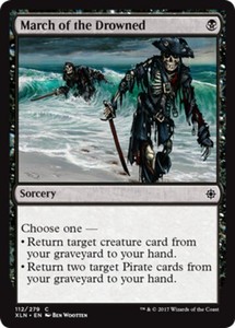 March of the Drowned x4 - Ixalan - NM-Mint, English - Ixalan