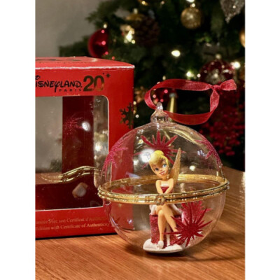 Disney Paris 20th Anniversary Limited Edition Tinker Bell Ornament