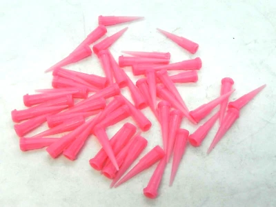 (50 Pck) Henkel Loctite 98392 Pink 20 Ga 1 1/4" Poly Tapered Tips (HR)