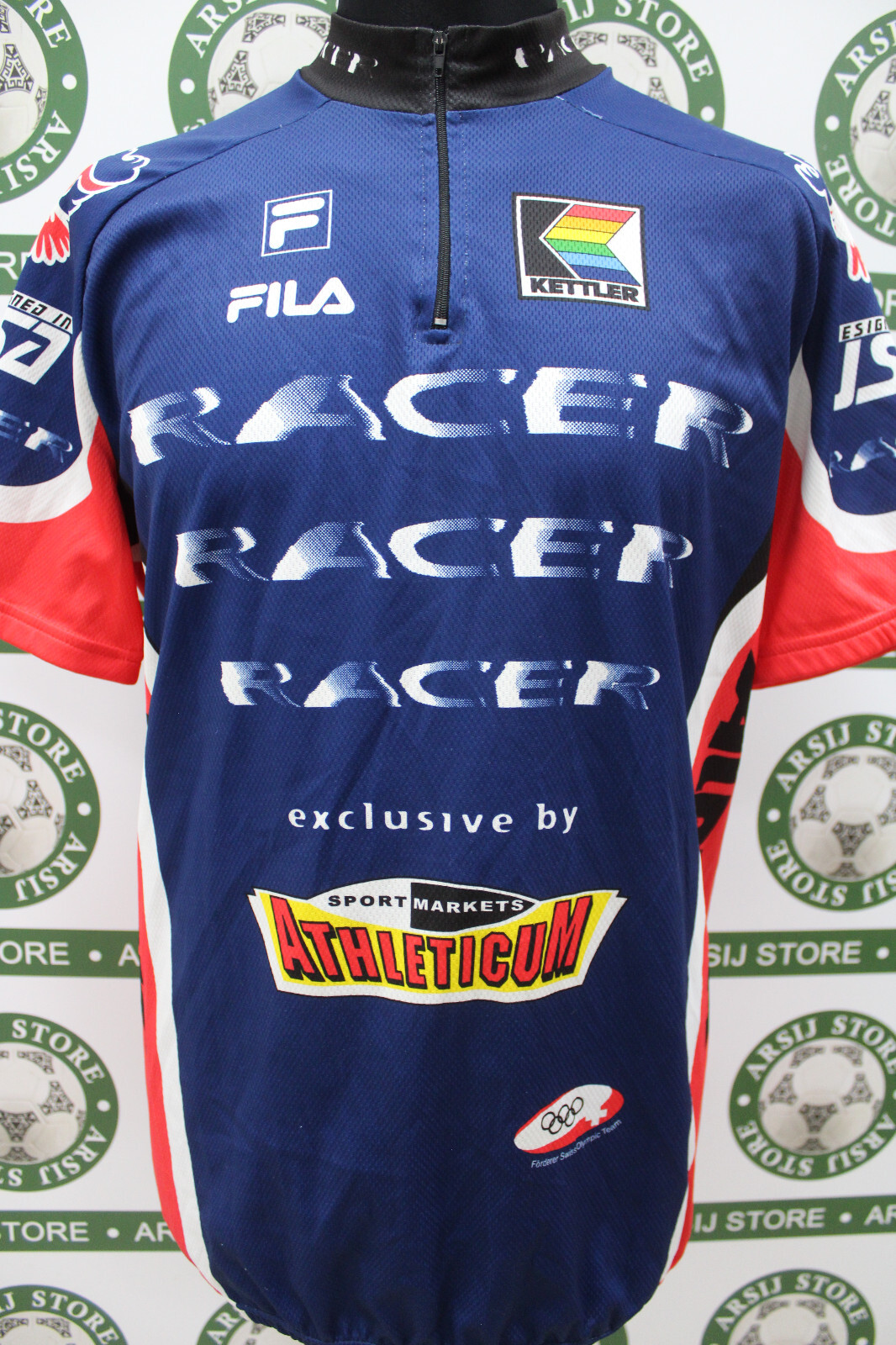 Maglia ciclismo bike FILA TG XL B336 shirt maillot trikot jersey camiseta