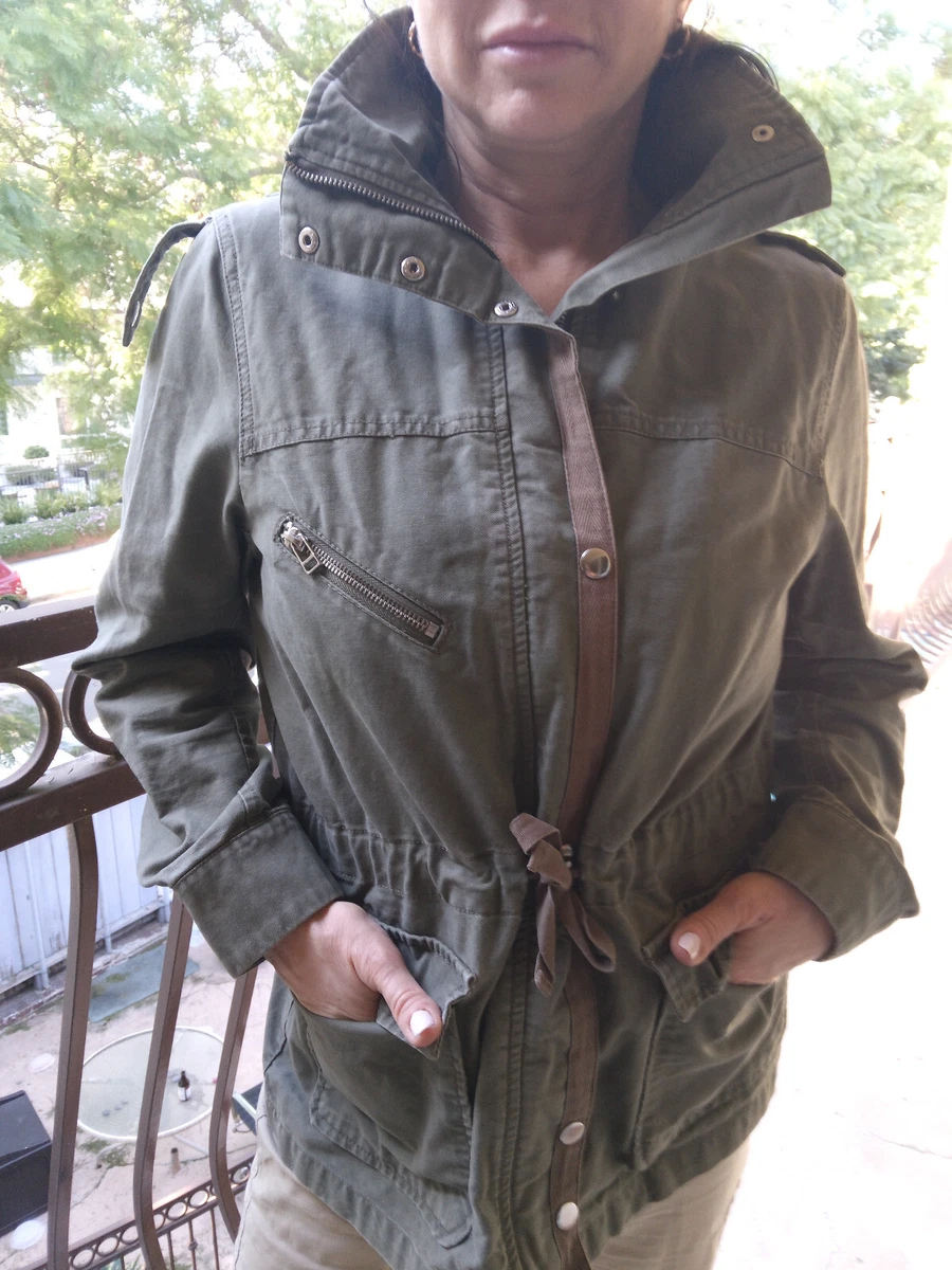H and top m army jacket