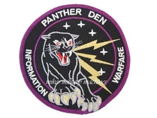 USAF Air Force Military Black Ops Area 51 Electronic Warfare Panther Den Patch