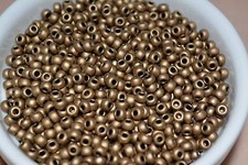 Miyuki Seed Beads 6/0 Matte Met Dark Bronze
