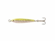 P-Line Laser Minnow, Silver/Blue, 6 oz