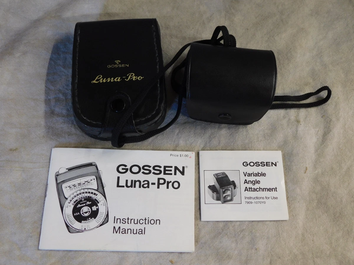 Gossen Luna-Pro 环境Gossen 摄影光表| eBay